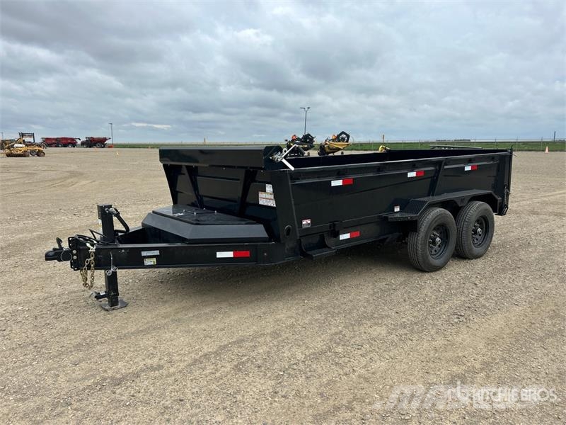  JB Trailers 14 ft T/A Dump Utility Trailer Tipphengere
