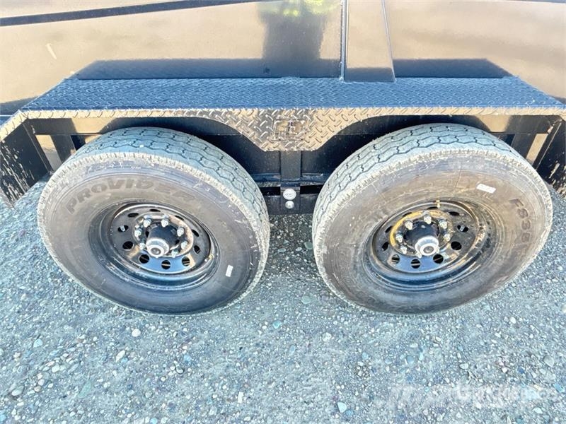 JB Trailers 14 ft T/A Dump Utility Trailer Remorque benne
