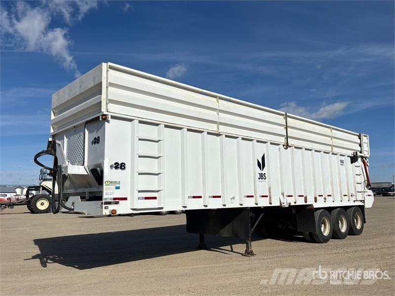 JBS FT3860 38 ft Tri/A End Dump Silage Trailer Kombivagnar