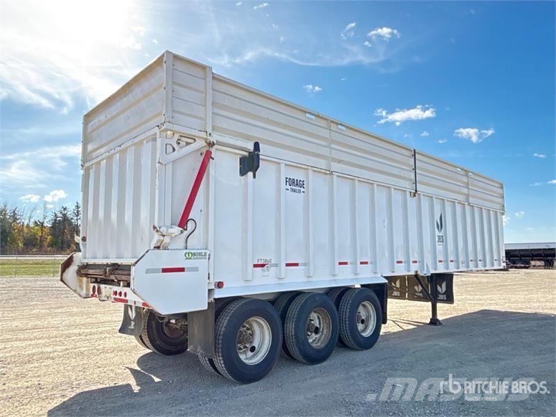JBS FT3860 38 ft Tri/A End Dump Silage Trailer Kombivagnar