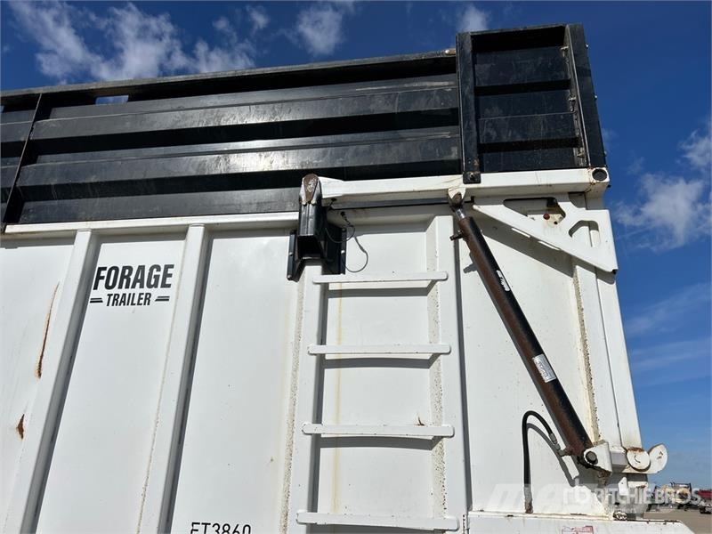 JBS FT3860 38 ft Tri/A End Dump Silage Trailer Yleisperävaunut