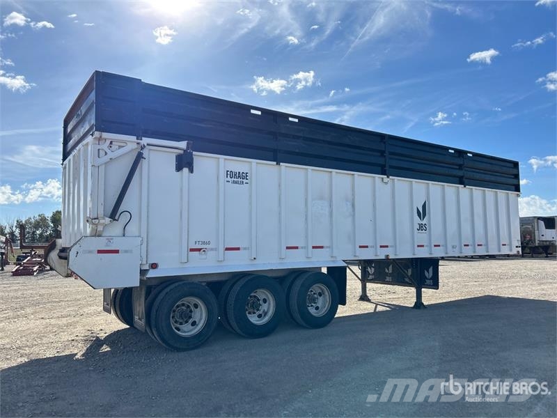 JBS FT3860 38 ft Tri/A End Dump Silage Trailer Yleisperävaunut