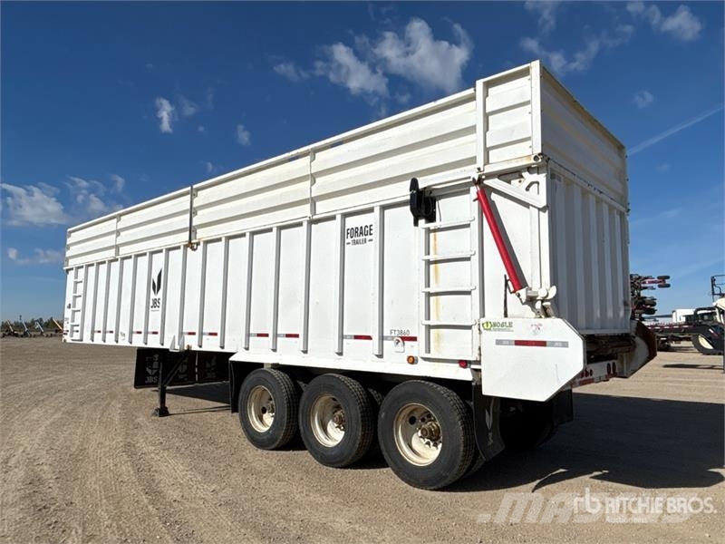 JBS FT3860 38 ft Tri/A End Dump Silage Trailer Kombivagnar