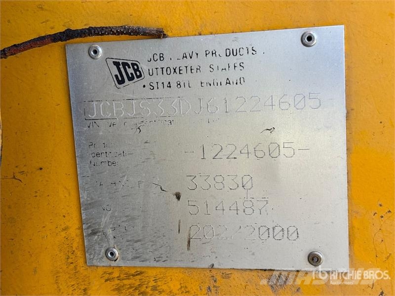 JCB JS330 Tracked Excavator Pelle sur chenilles