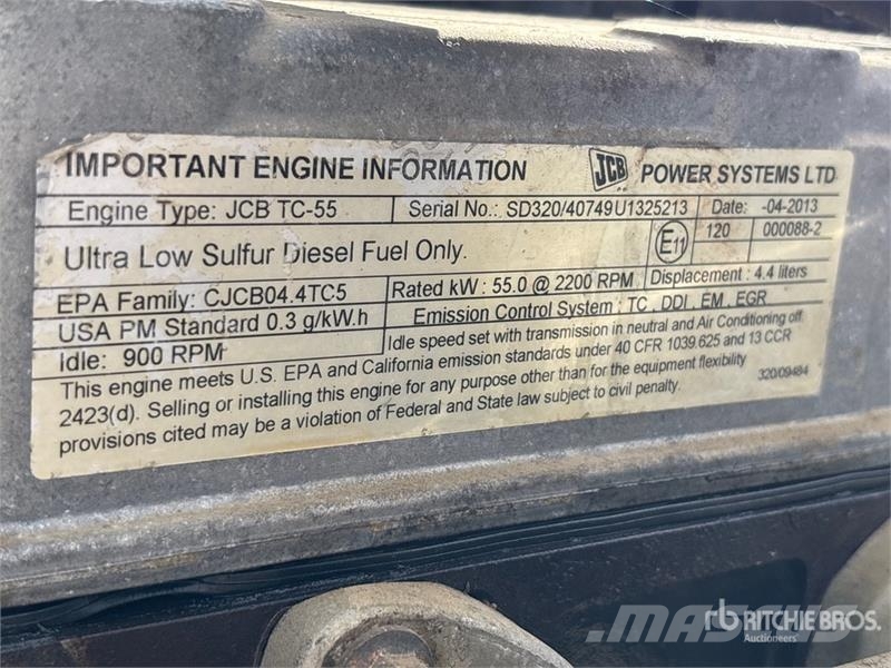 JCB TC 55 Engine Двигатели