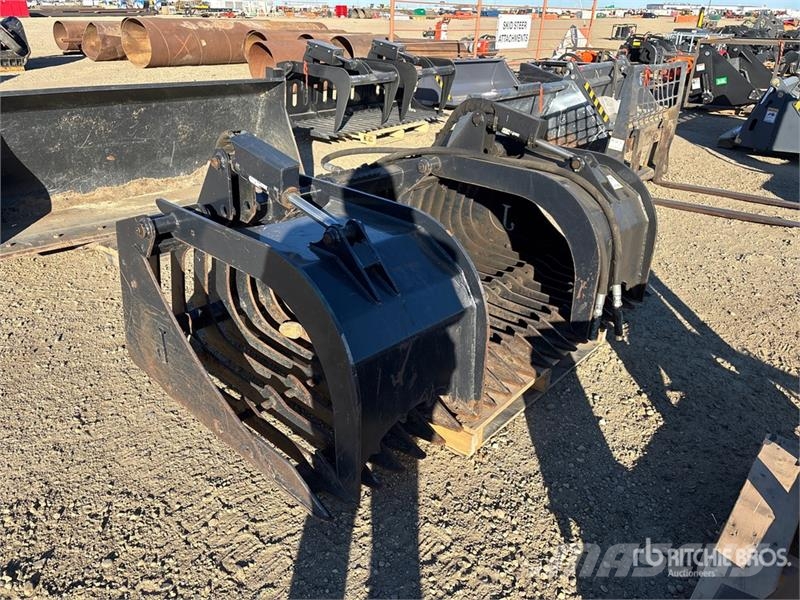 Jenkins 74 in Rock Skid Steer Grapple Bucket Pinzas