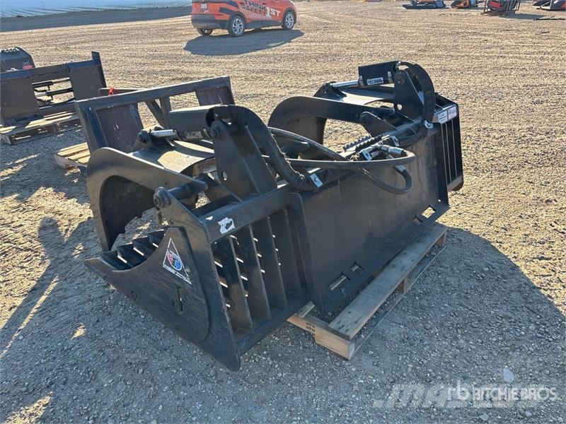 Jenkins 74 in Rock Skid Steer Grapple Bucket Pinzas