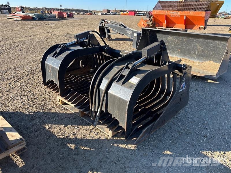 Jenkins 74 in Rock Skid Steer Grapple Bucket Pinzas