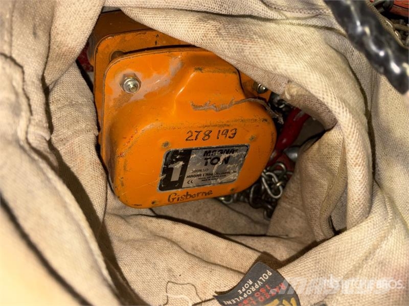 Jet 2200 lbs Electric Chain Hoist مكونات أخرى