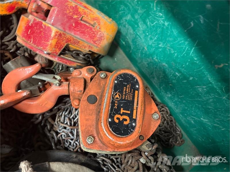 Jet 2200 lbs Electric Chain Hoist مكونات أخرى