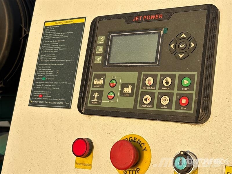 Jet GF-440 320 kW Skid-Mounted Generator Set Dízel áramfejlesztők