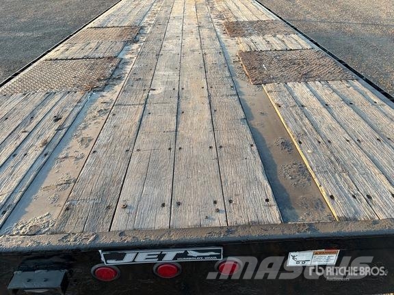Jetco 24 ft T/A Flatbed Trailer Επίπεδες/πλευρικώς ανοιγόμενες ρυμούλκες