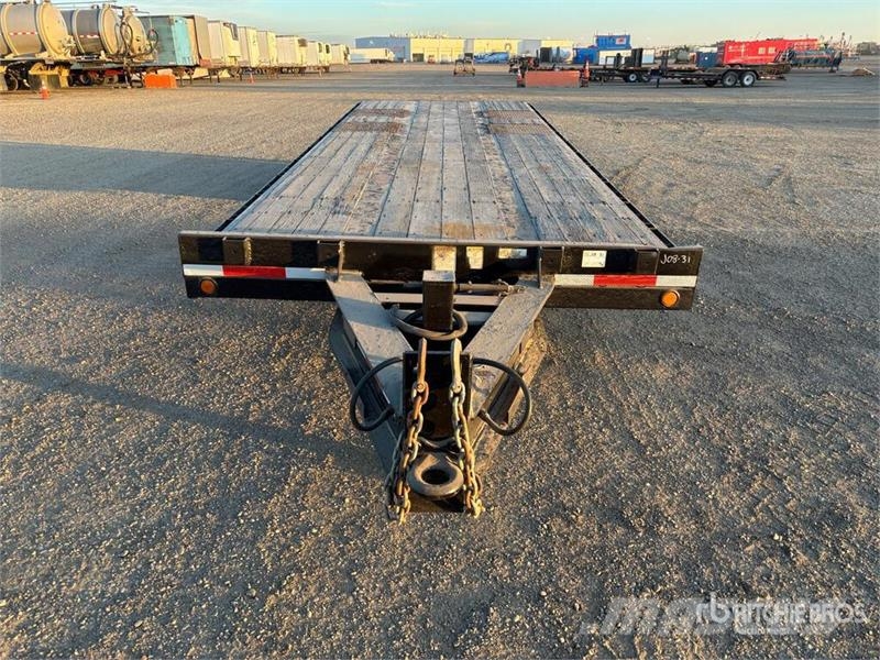 Jetco 24 ft T/A Flatbed Trailer Επίπεδες/πλευρικώς ανοιγόμενες ρυμούλκες