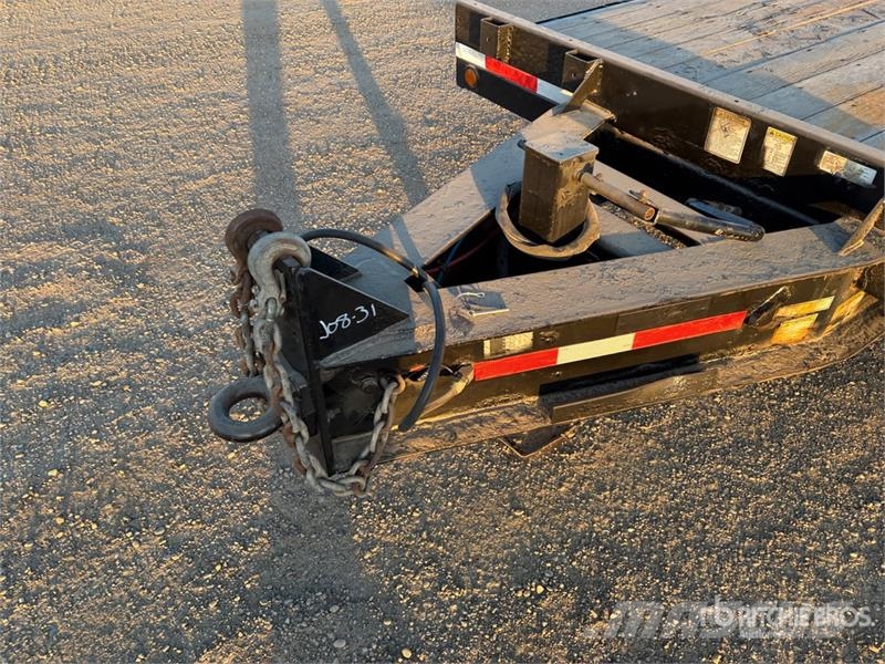 Jetco 24 ft T/A Flatbed Trailer Επίπεδες/πλευρικώς ανοιγόμενες ρυμούλκες