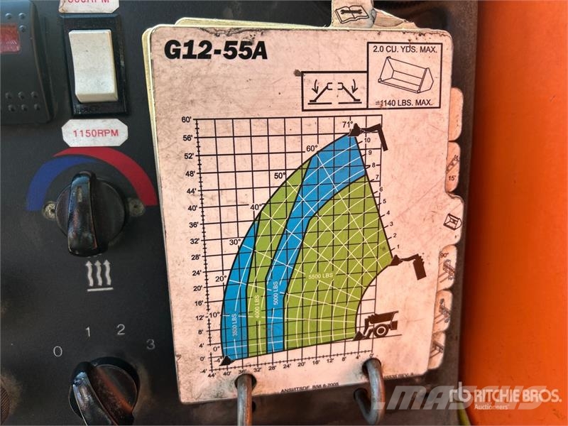 JLG 1255 مناولات متداخلة