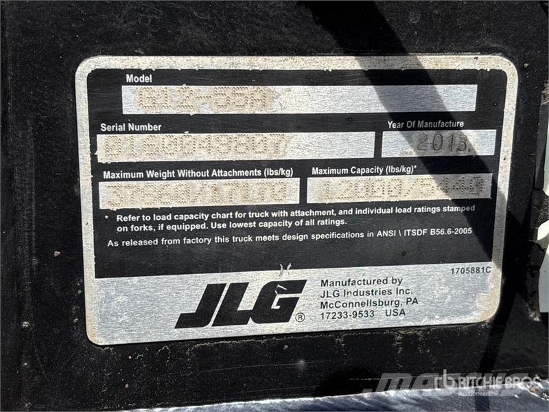 JLG G12-55A Teleszkópos rakodók