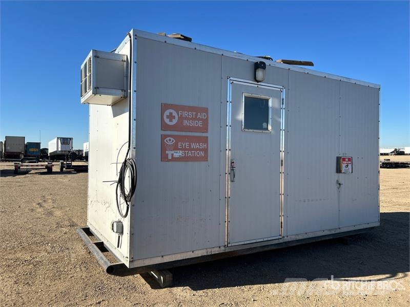  Job Shack 15 ft x 8 ft Skid-Mounted Mobile Office Būvniecība- Citi