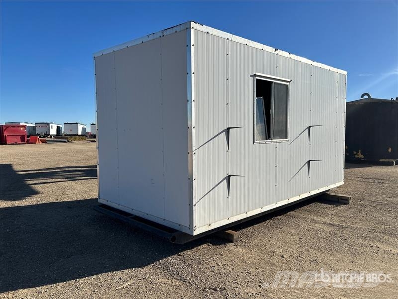  Job Shack 15 ft x 8 ft Skid-Mounted Mobile Office Būvniecība- Citi