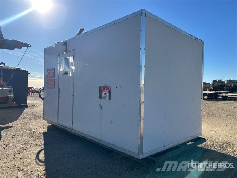  Job Shack 15 ft x 8 ft Skid-Mounted Mobile Office Būvniecība- Citi