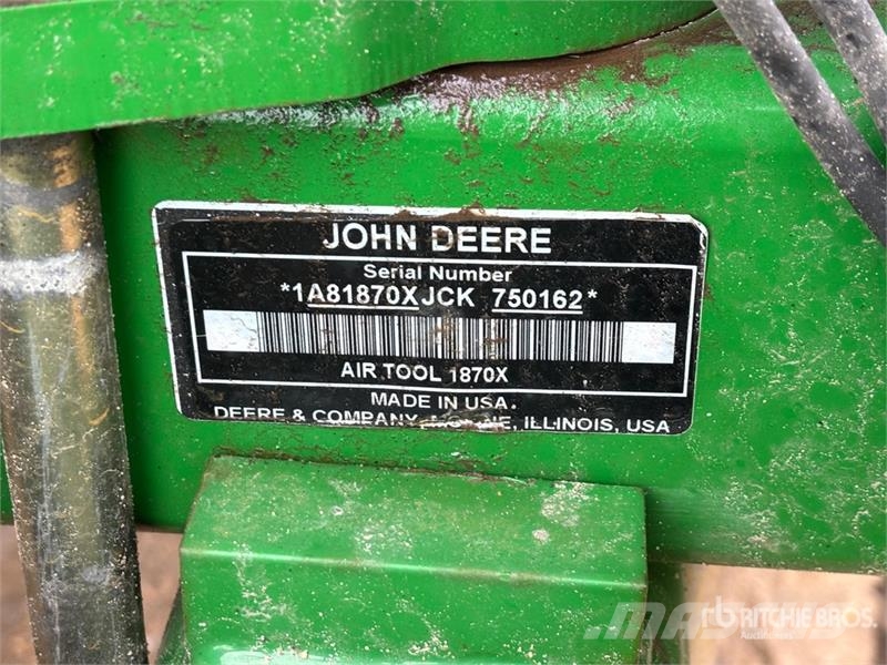 John Deere 1870 Sorvetőgép