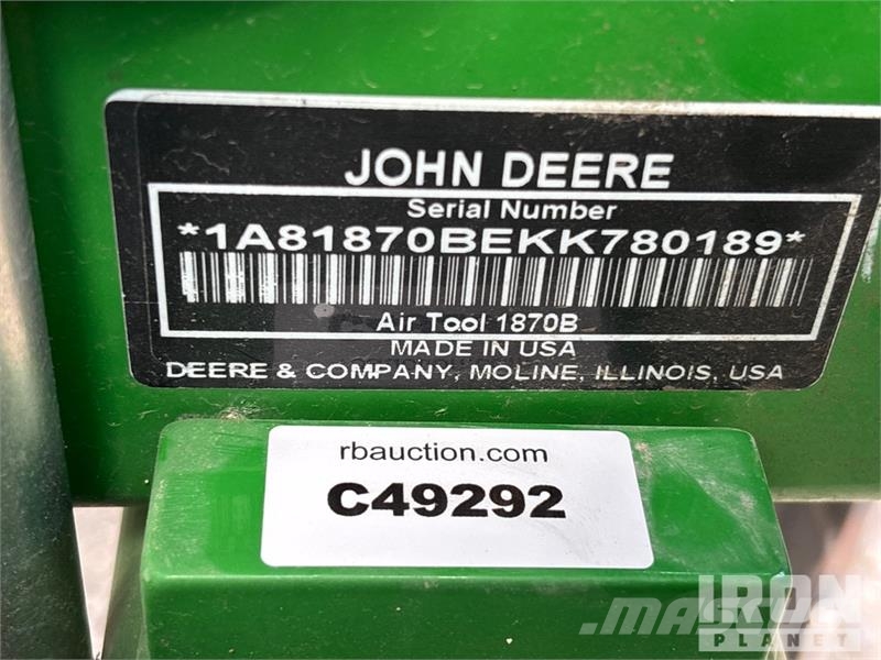John Deere 1870X Conserva Pack 56 ft Air Drill Sejačice