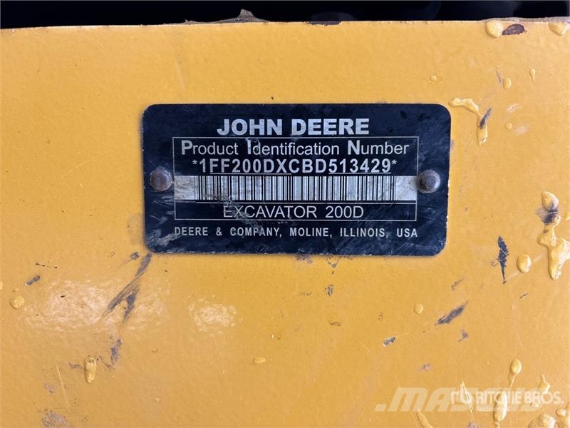 John Deere 200D LC Bageri guseničari