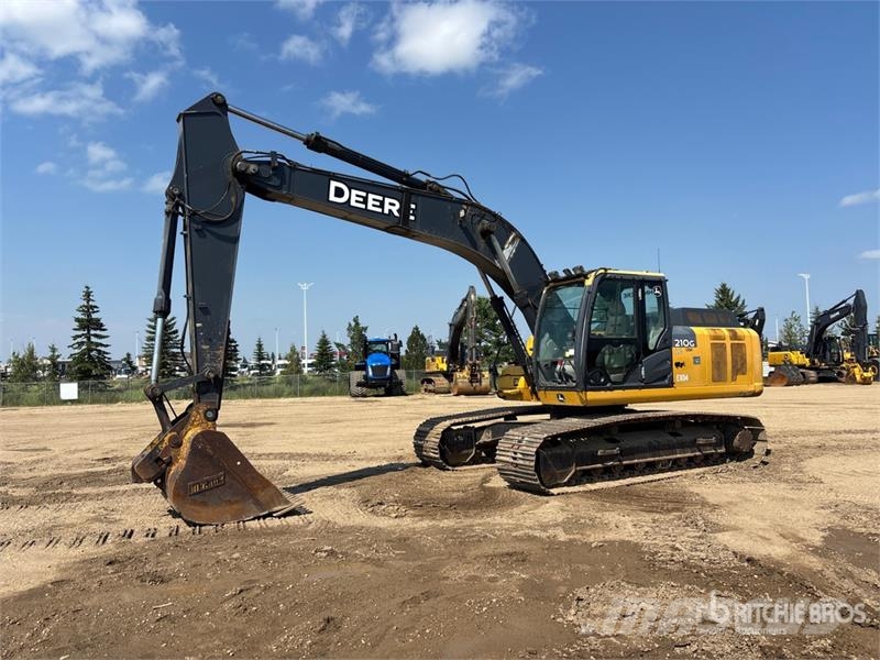John Deere 210G Crawler excavators