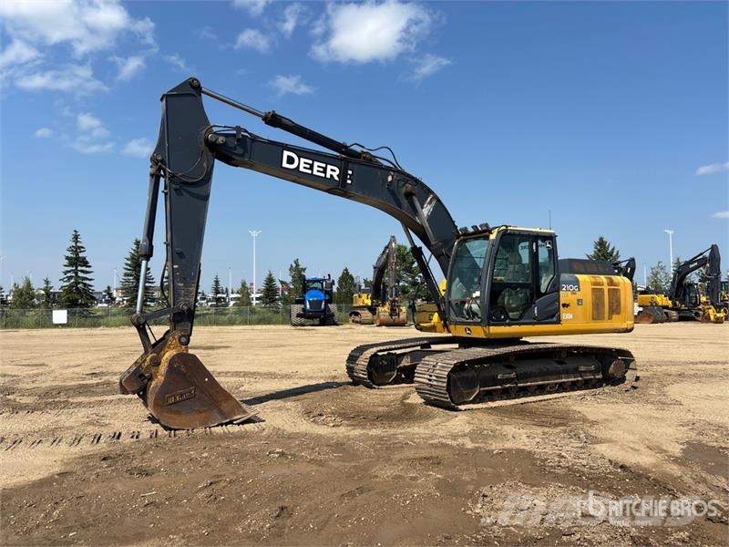 John Deere 210G Crawler excavators