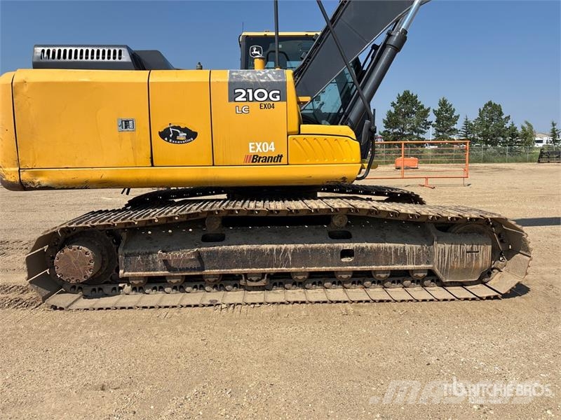 John Deere 210G Crawler excavators