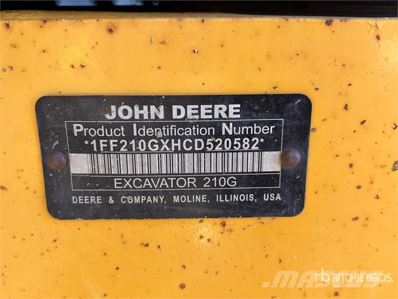 John Deere 210G LC Paletli ekskavatörler