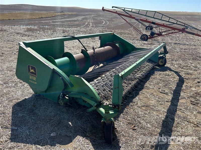 John Deere 212 12 ft Draper Combine Pickup Header Leikkuupöydät