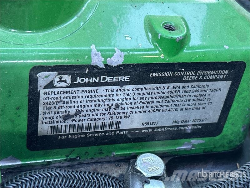 John Deere 2154D Wood splitters and cutters