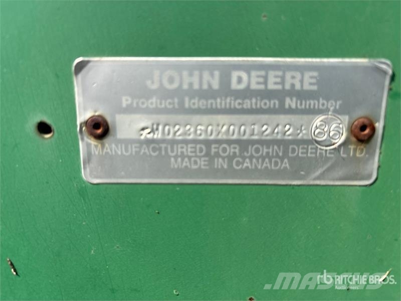 John Deere 2360 25 ft Swather Windrower محشات