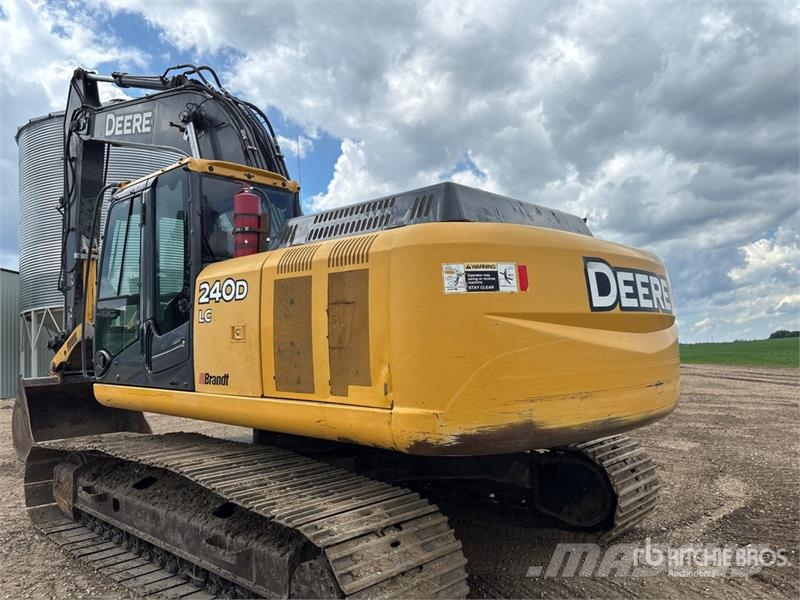 John Deere 240D Kāpurķēžu ekskavatori