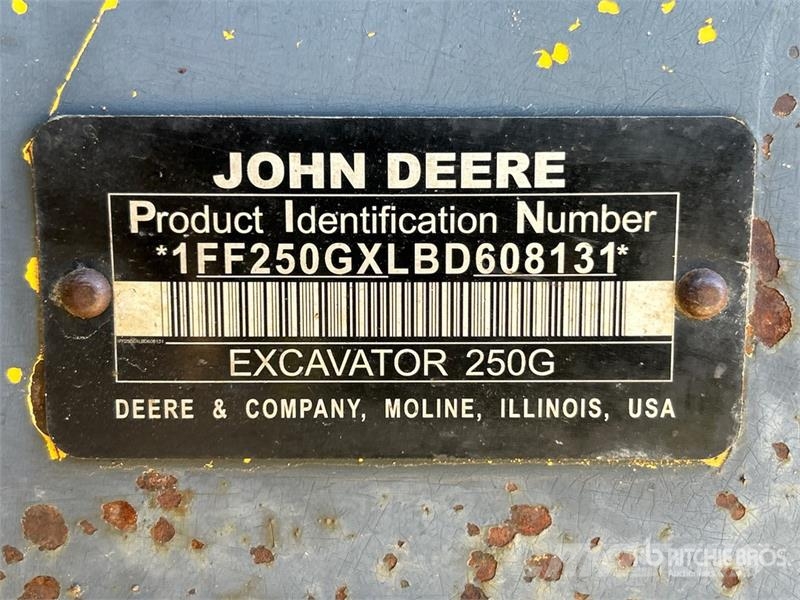 John Deere 250G LC Lánctalpas kotrók