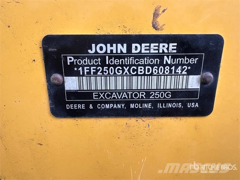 John Deere 250G LC Vikšriniai ekskavatoriai