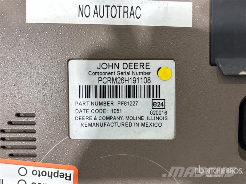 John Deere 2600 Guidance Display ماكينات زراعية - غير ذلك