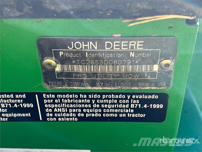 John Deere 2635A Ride-On Fringe Unit Muud põllumajandusmasinad