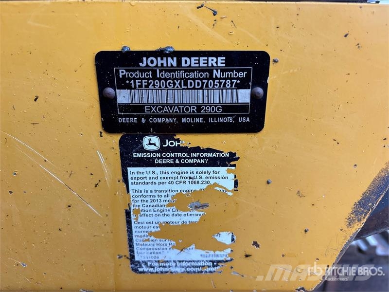 John Deere 290G LC Bagri goseničarji