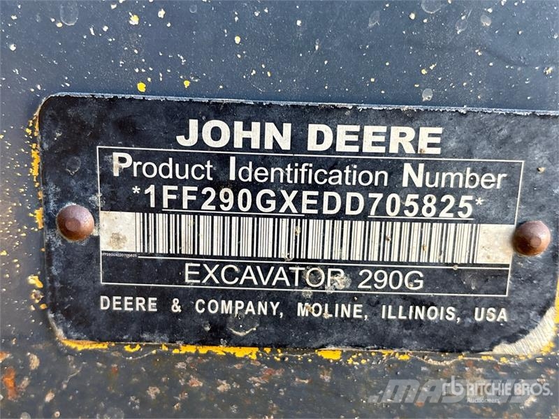 John Deere 290G LC Tracked Excavator Crawler excavators