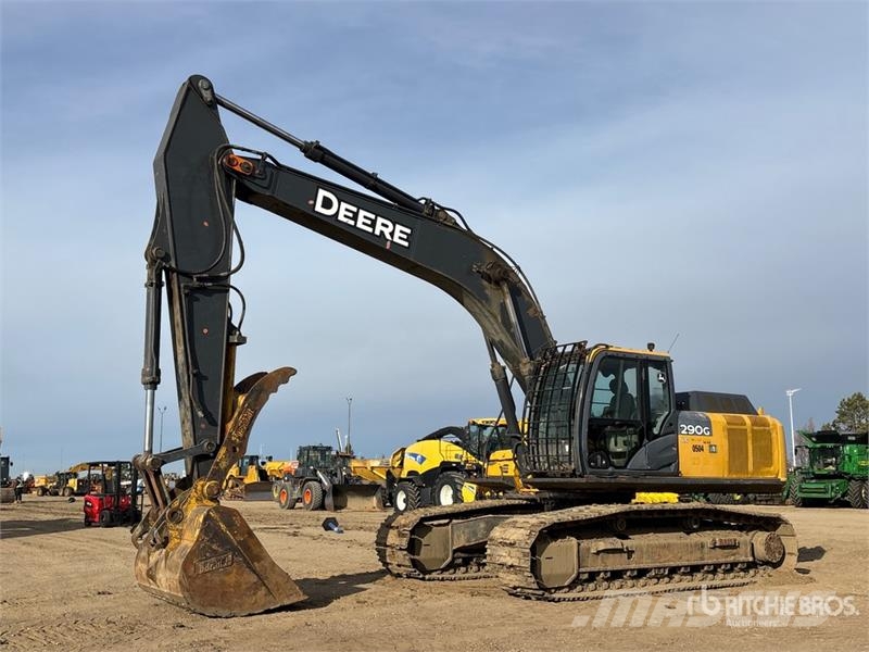 John Deere 290GLC Tracked Excavator Gravemaskiner på larvebånd