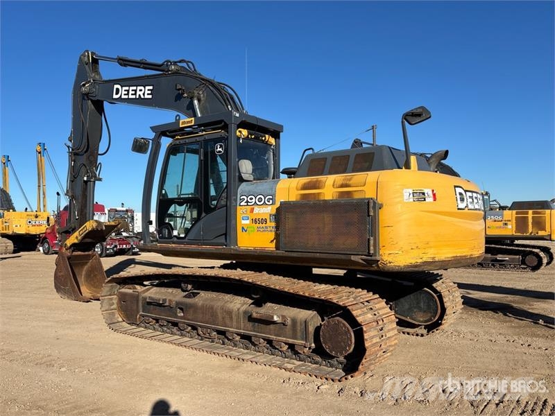 John Deere 290GLC Tracked Excavator Gravemaskiner på larvebånd