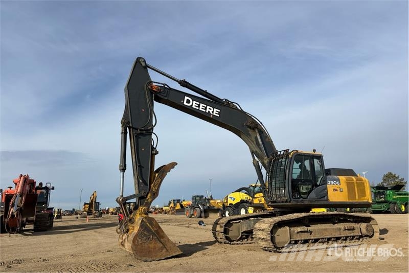 John Deere 290GLC Tracked Excavator Gravemaskiner på larvebånd