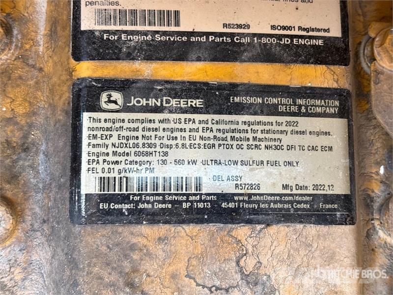 John Deere 300 P-Tier Beltegraver