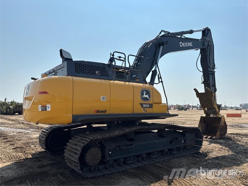 John Deere 300P Tracked Excavator Beltegraver