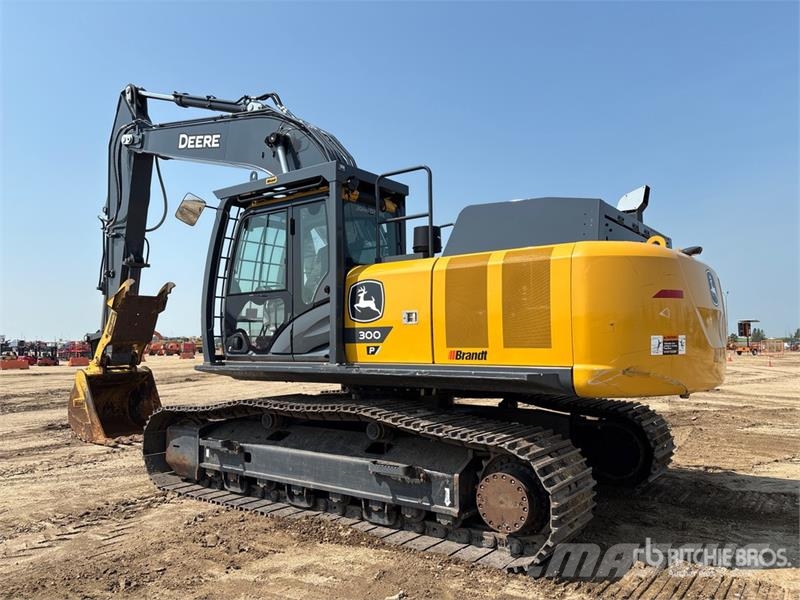 John Deere 300P Tracked Excavator Beltegraver