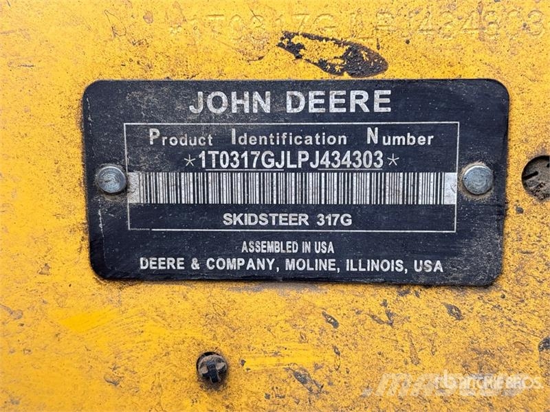John Deere 317G Lietoti riteņu kompaktiekrāvēji