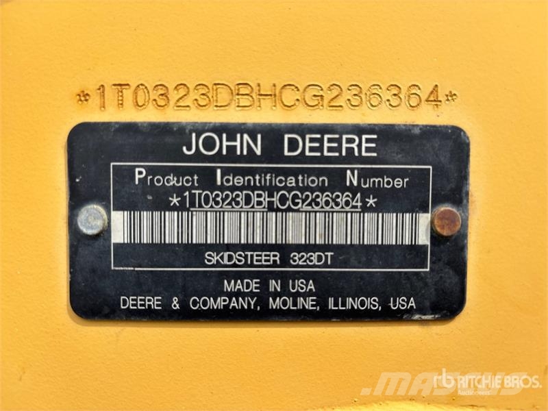John Deere 323D Skid steer loaders