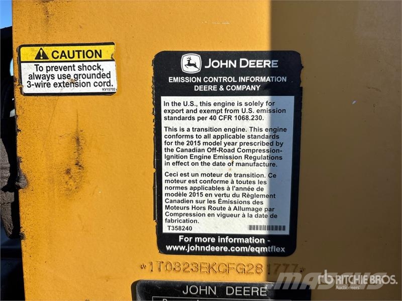 John Deere 323E Мини-погрузчики