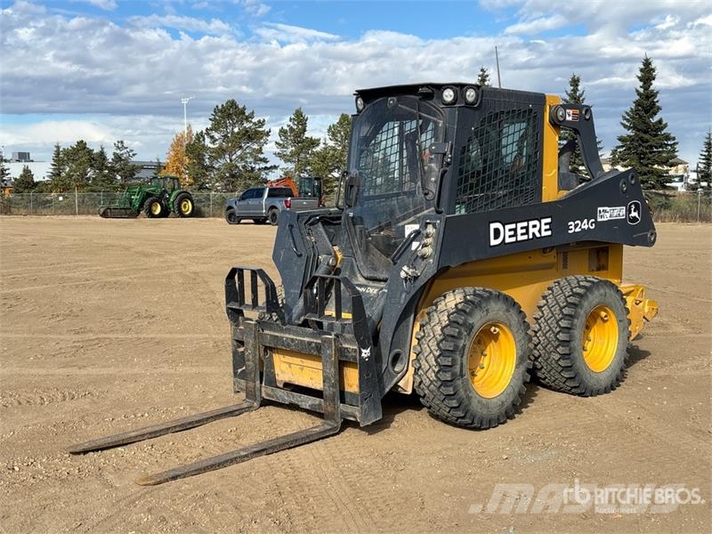 John Deere 324G Two-Speed Skid Steer Loader Schrankladers